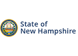 the words New Hampshire and the state seal featuring the ship USS Raleigh